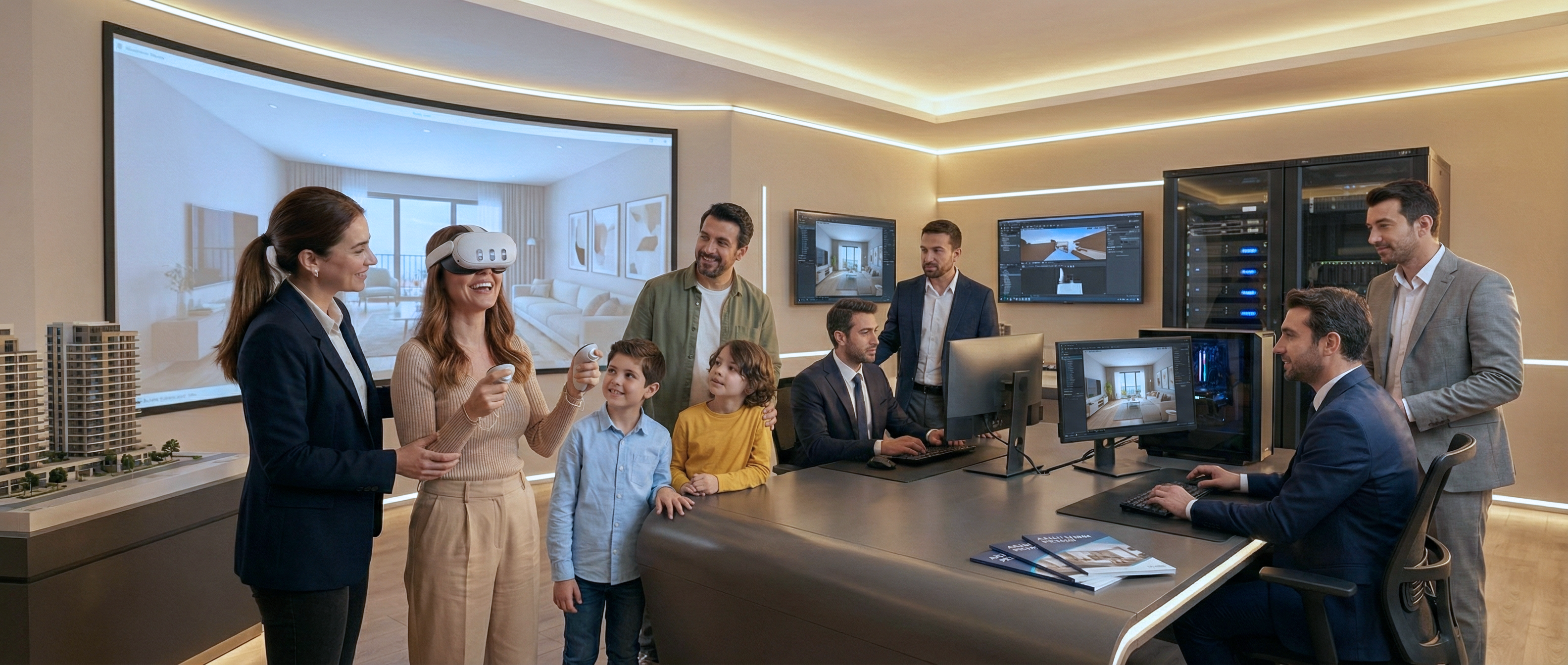 VR toplantı görseli